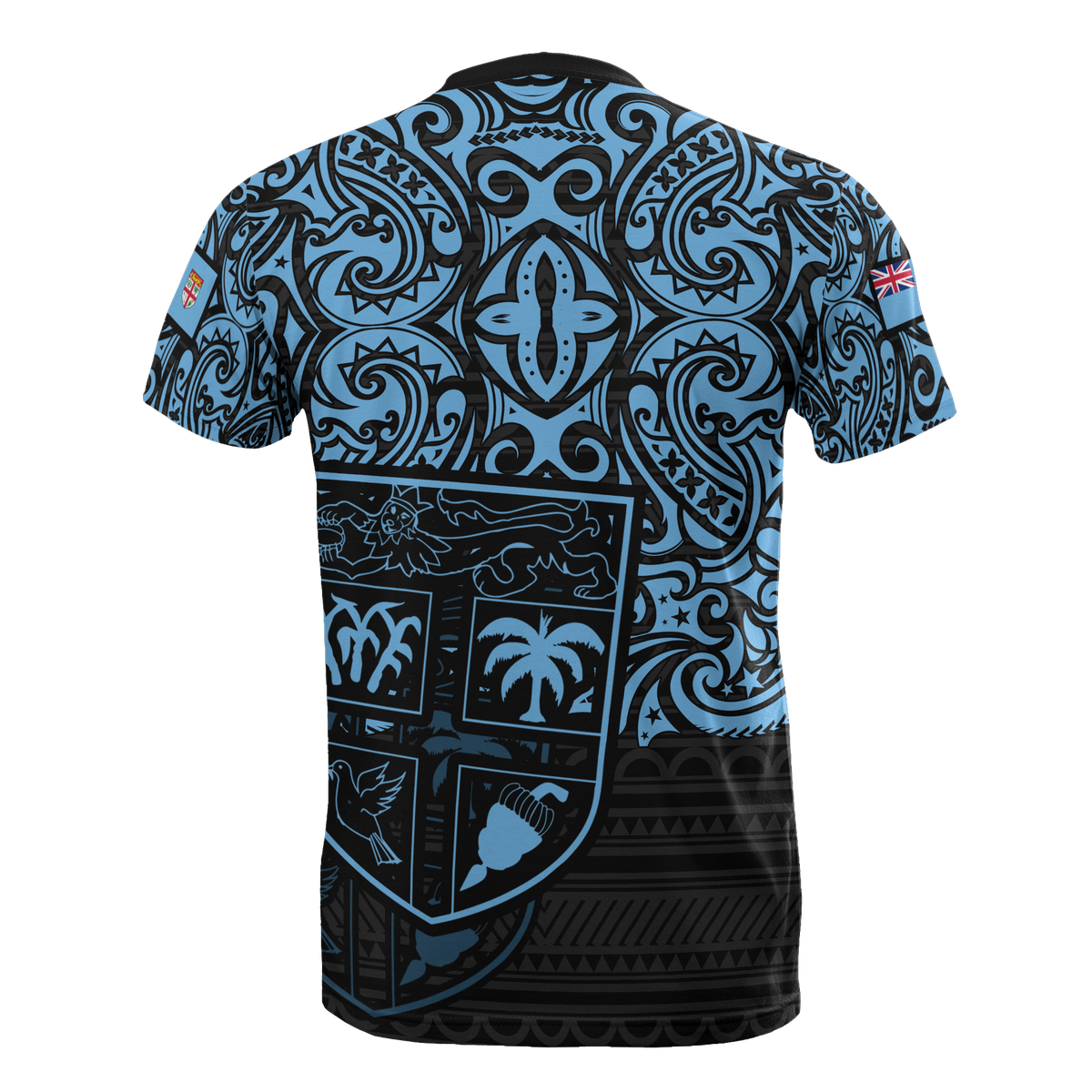 Fiji Pride T Shirt Fiji Flag Polynesian Tattoo - Polynesian Pride