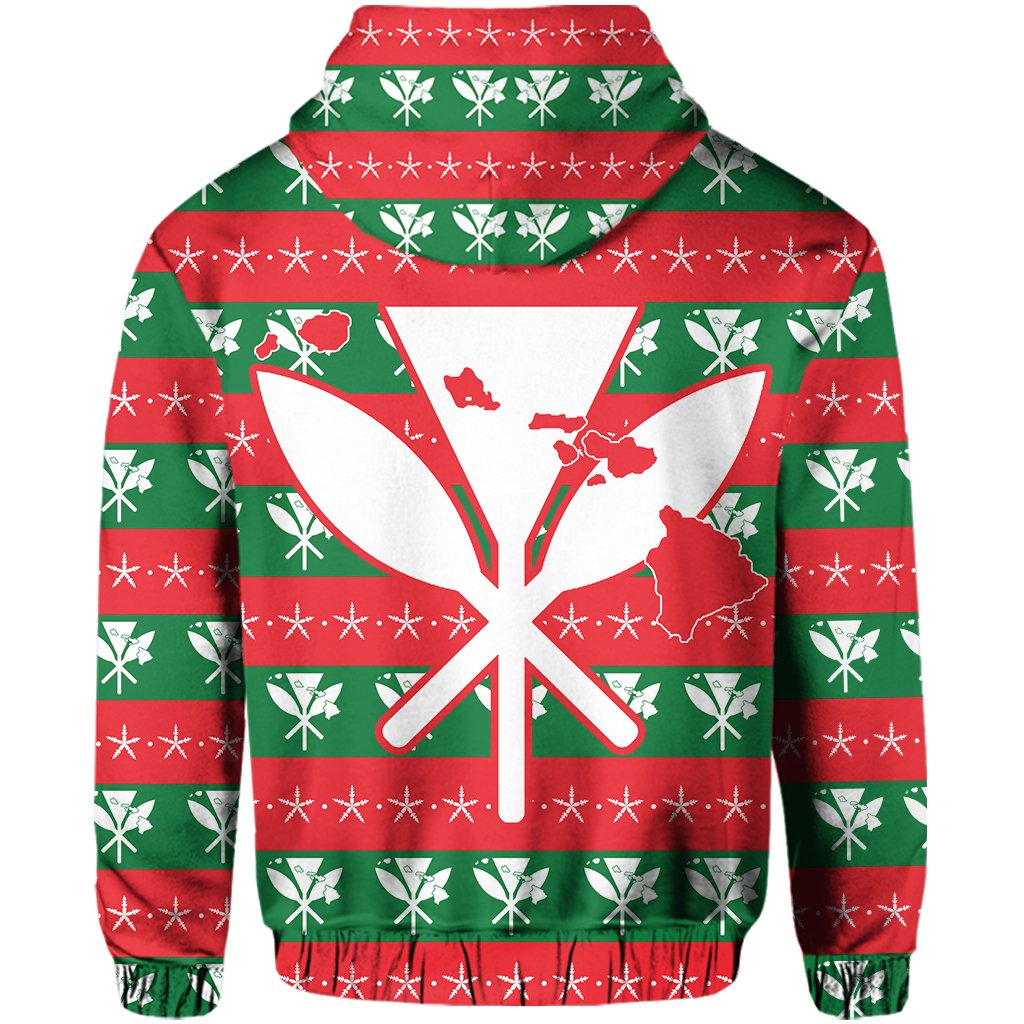 Hawaii Mele Kalikimaka Christmas Hoodie Milo Style - Polynesian Pride