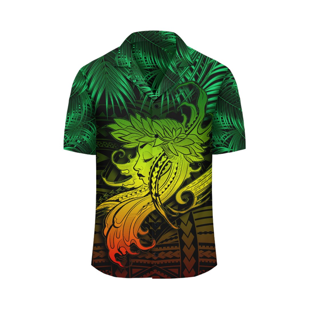 Hawaii Hula Girl Polynesian Hawaiian Shirt - Polynesian Pride