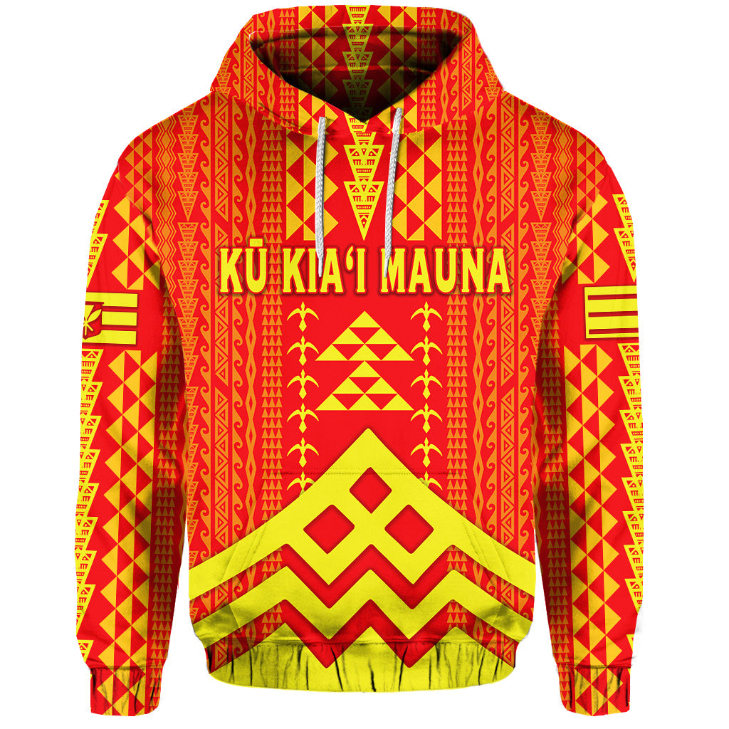 Hawaii Ku Kiai Mauna Hoodie We Are Mauna Kea Unique Vibes LT8 - Polynesian Pride
