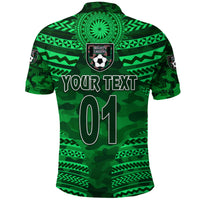 Custom Mighty Greens Polo Shirt Military Football Team Creative Style, Custom Text and Number LT8 - Polynesian Pride