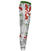 Hawaii Christmas Polynesian Joggers - Turtle Candy - AH - Polynesian Pride