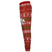 Hawaii Christmas Santa Claus Surf Joggers - Fun Style - AH - Polynesian Pride