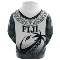 Fiji Zip Hoodie Rugby - Polynesian Pride