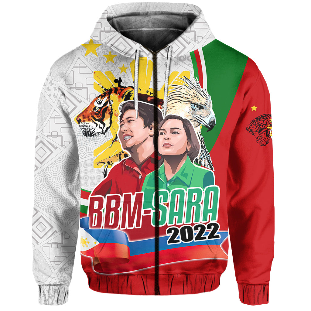 Custom Philippines Hoodie BBM and SARA Art Style LT6 - Polynesian Pride