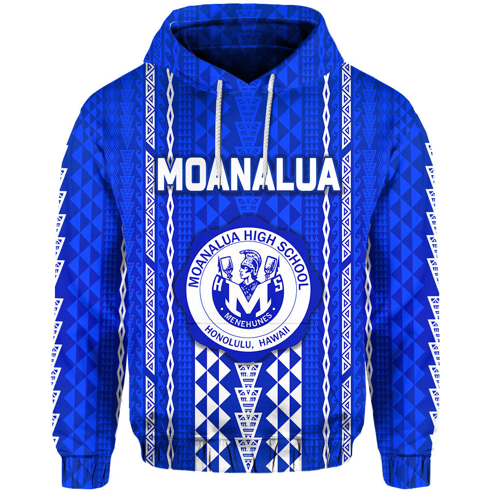 Custom Hawaii Moanalua High School Hoodie Simple Style LT8 - Polynesian Pride