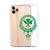 Kanaka Maoli Iphone Case The Eyes Green AH iPhone 11 Pro Max Phone Case Green - Polynesian Pride