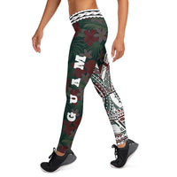 Guam Polynesian 1st Leggings (White) - Polynesian Pride