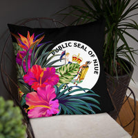 Niue Polynesian Basic Pillow - Tropical Bouquet - Polynesian Pride