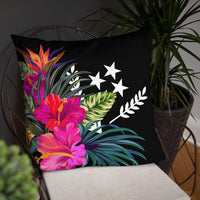 Kosrae Micronesia Basic Pillow - Tropical Bouquet - Polynesian Pride
