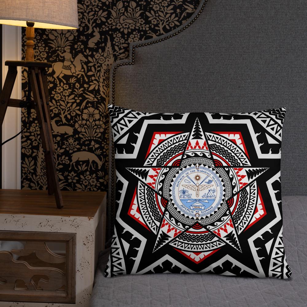Marshall Islands Pillow - Mandala Star Patterns - Polynesian Pride