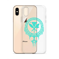 Kanaka Maoli Iphone Case The Eyes Turquoise AH - Polynesian Pride