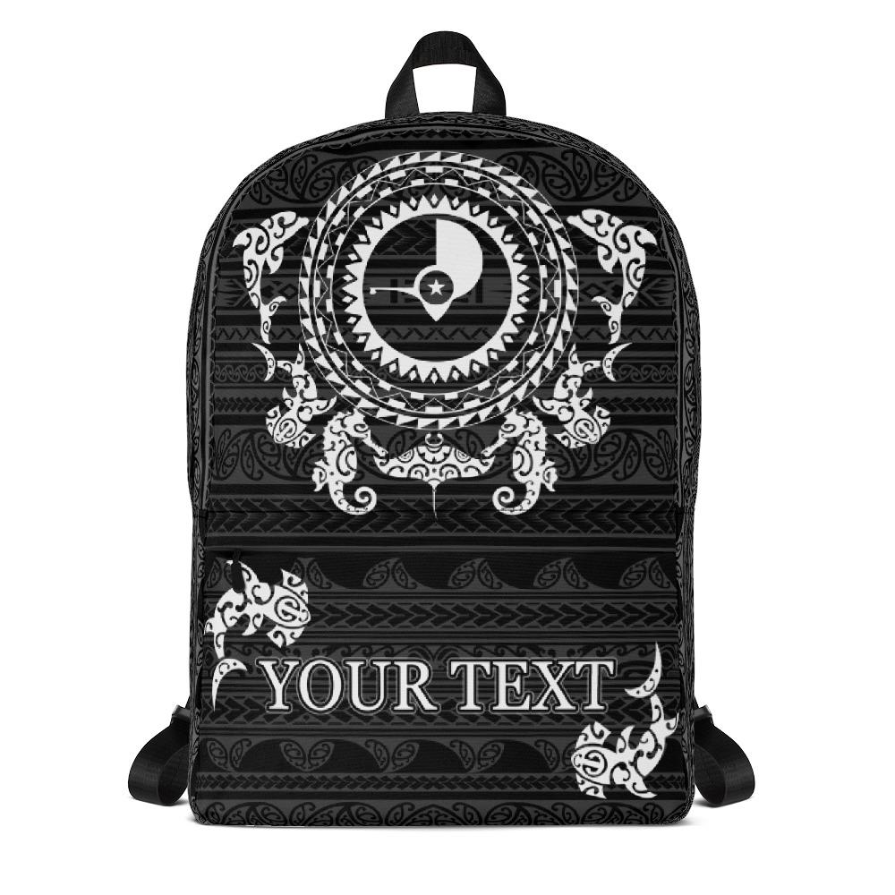 Yap State Backpack - Custom Ocean Animals Unisex - Polynesian Pride