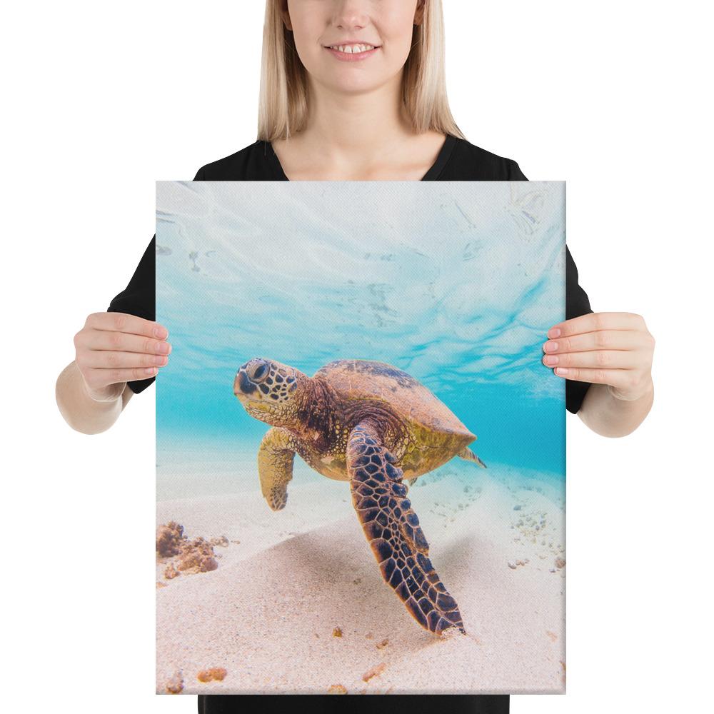 Ocean Picture Canvas 16x20 Canvas White - Polynesian Pride