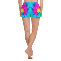Hawaiian Map Women's Short Tie Dye - Polynesian Pride