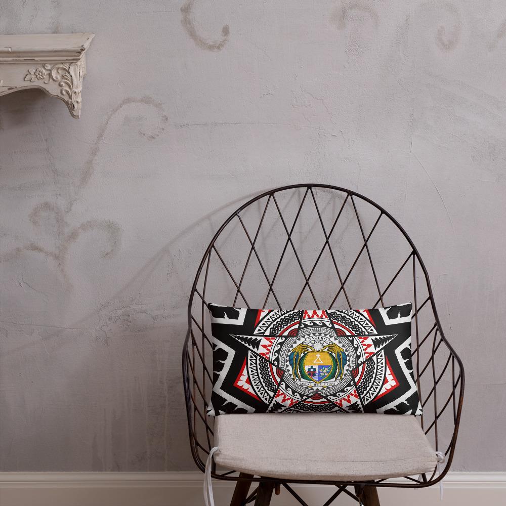 Nauru Pillow - Mandala Star Patterns - Polynesian Pride