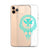 Kanaka Maoli Iphone Case The Eyes Turquoise AH iPhone 11 Pro Max Phone Case Turquoise - Polynesian Pride