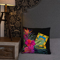 Tuvalu Polynesian Basic Pillow - Tropical Bouquet - Polynesian Pride