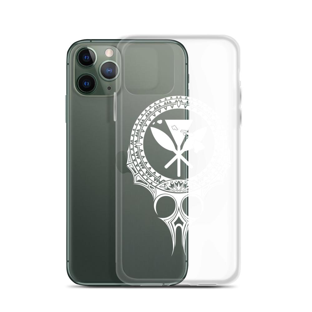 Kanaka Maoli Iphone Case The Eyes White AH iPhone 11 Pro Phone Case White - Polynesian Pride