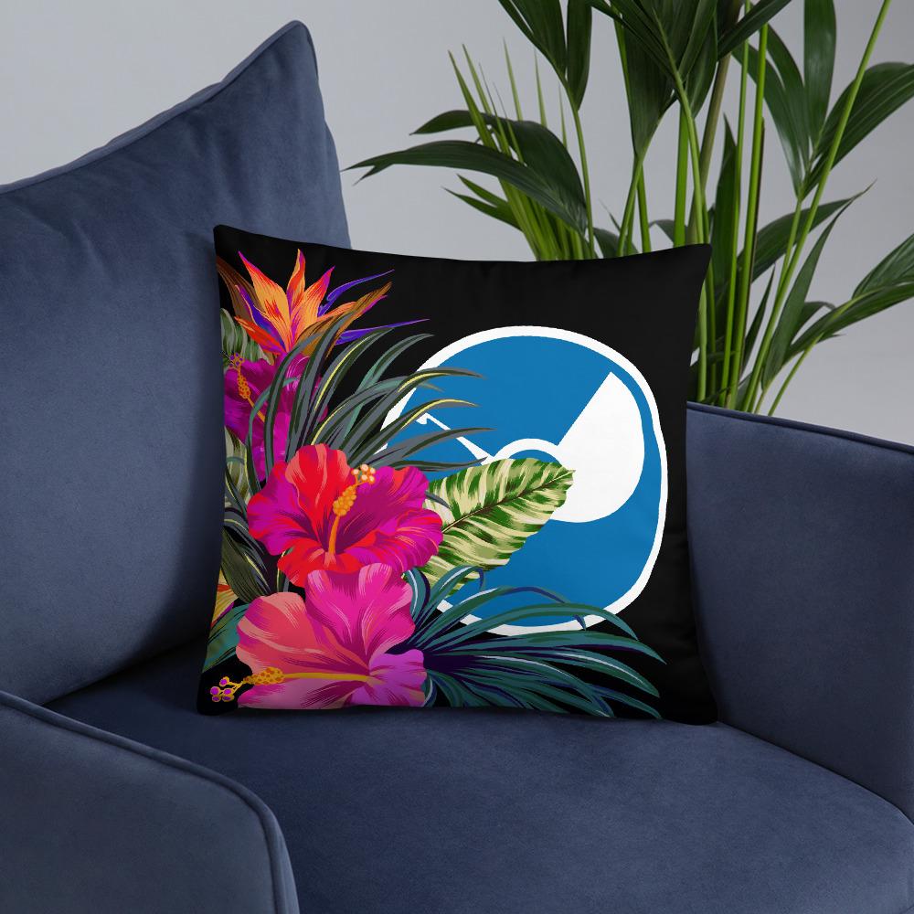 Yap Micronesia Basic Pillow - Tropical Bouquet - Polynesian Pride