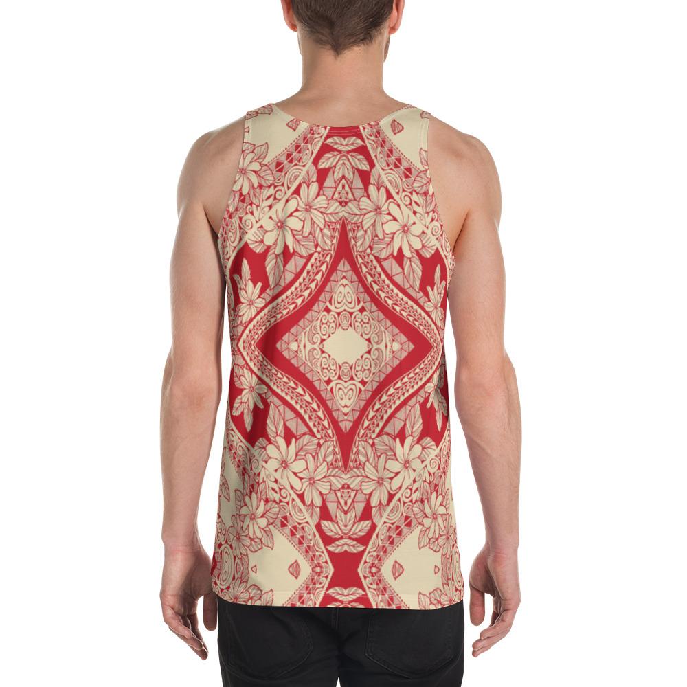 Polynesian Plumeria Mix - Hawaii Men's Tank Top - Polynesian Pride