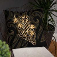 Polynesian Basic Pillow - Gold Pineapple - Polynesian Pride