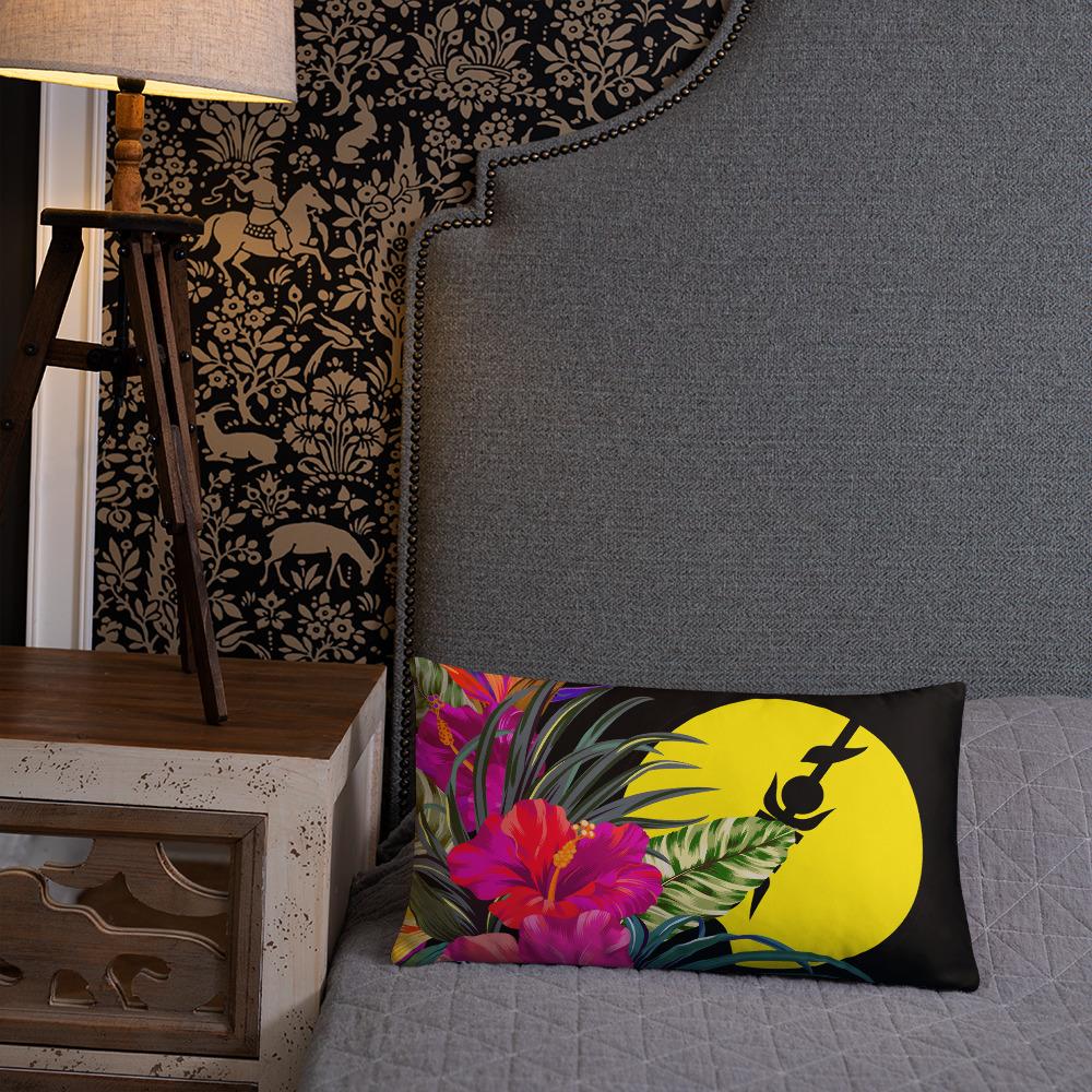 New Caledonia Polynesian Basic Pillow - Tropical Bouquet - Polynesian Pride