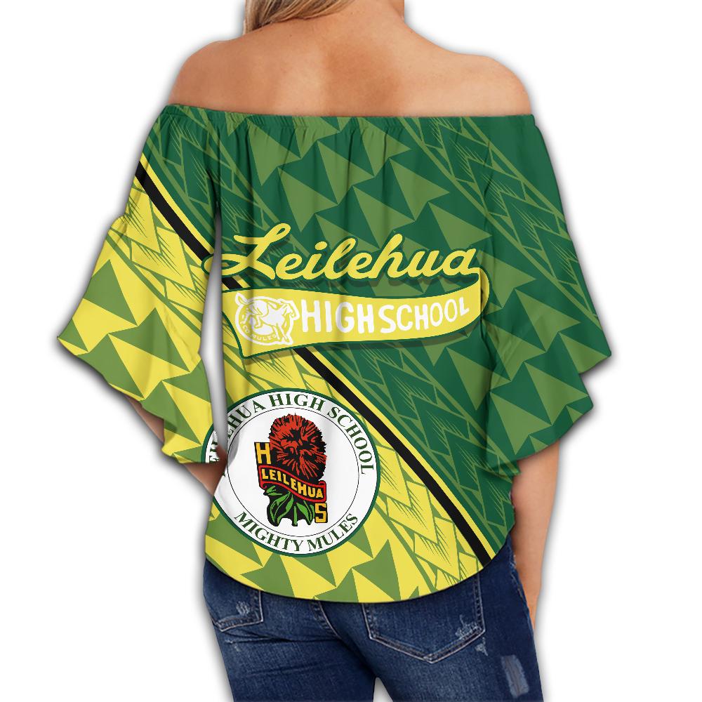 Hawaii - Leilehua High Off Shoulder Waist - Energetic - AH - Polynesian Pride