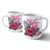 Personalized Hawaii Turtle Hibiscus Flower Polynesian Mug - Dulcie Style - AH 11oz Ceramic Mug White - Polynesian Pride