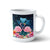 Kanaka Flamingo Couple Rose Hibiscus Plumeria Mug - Love Universe - AH - Polynesian Pride