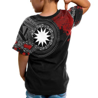 Nauru Polynesian Custom T shirt Polynesian Chain Style - Polynesian Pride