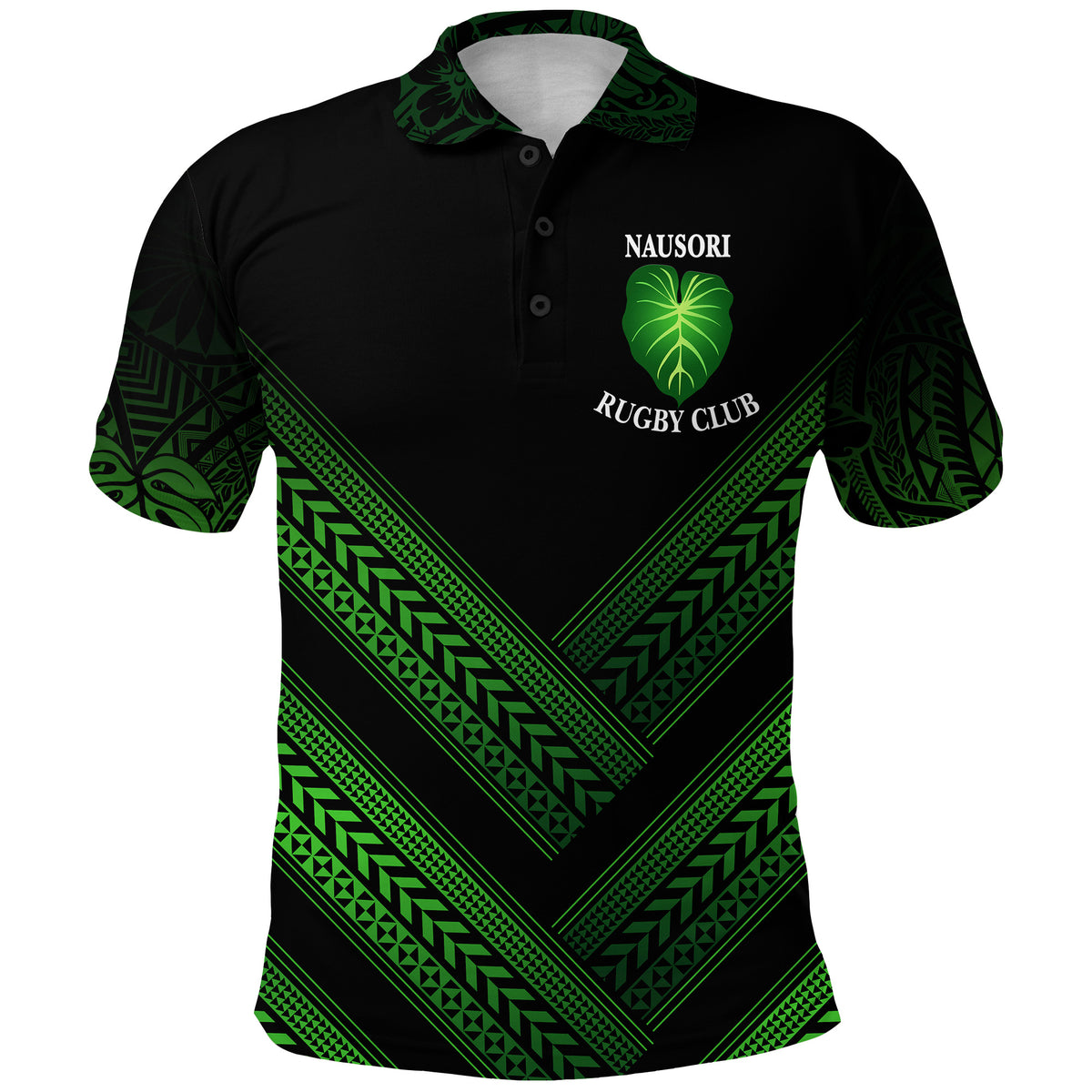 Custom Fiji Nausori Rugby Polo Shirt Creative Style, Custom Text and Number LT8 - Polynesian Pride