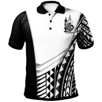 New Caledonia Custom Polo Shirt Athletes Style Unisex White - Polynesian Pride