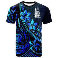 New Caledonia T Shirt The Flow Of The Ocean Blue Unisex Blue - Polynesian Pride
