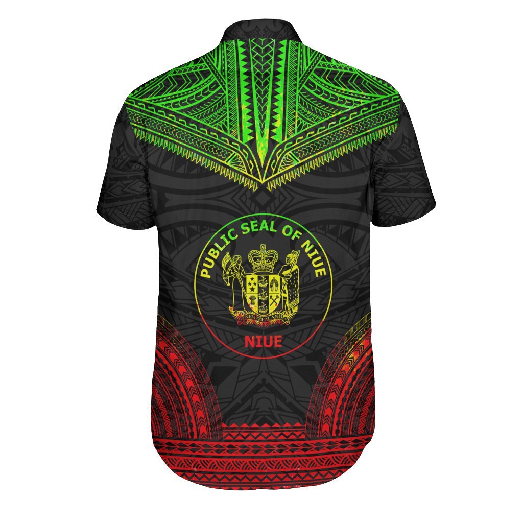 Niue Polynesian Chief Shirt - Reggae Version - Polynesian Pride