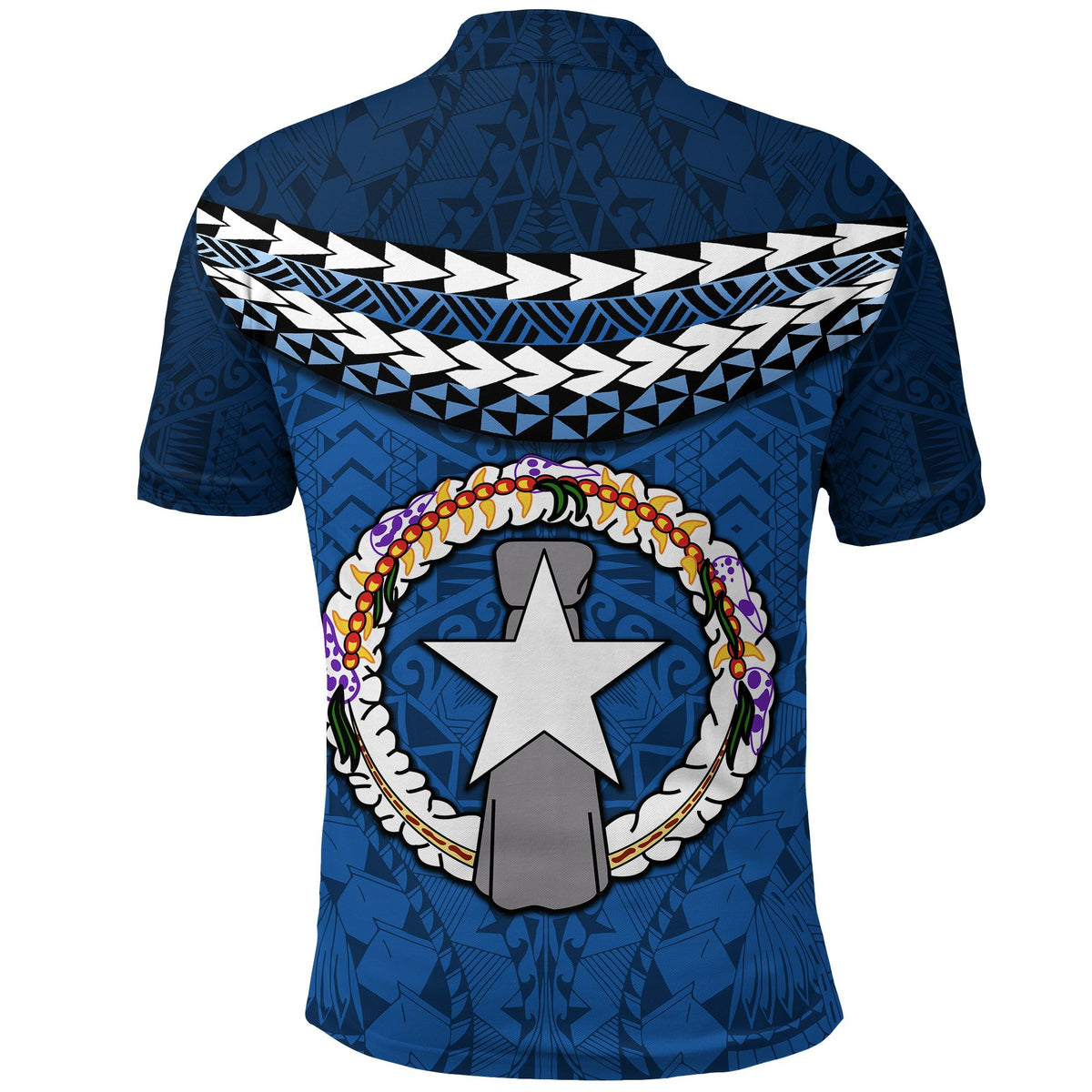 Northern Mariana Islands Polynesian Polo Shirt Vibes Version - Polynesian Pride