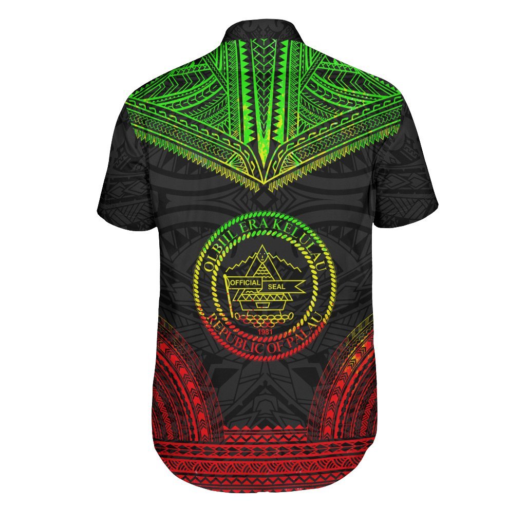 Palau Polynesian Chief Shirt - Reggae Version - Polynesian Pride