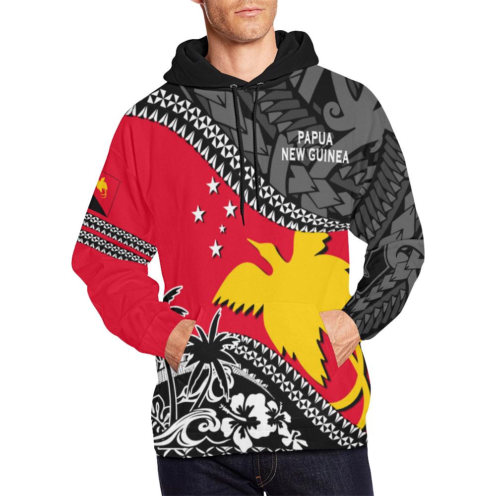 Papua New Guinea Hoodie Fall In The Wave K7 - Polynesian Pride