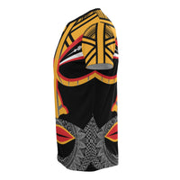 Papua New Guinea Face All Over T Shirt - Polynesian Pride