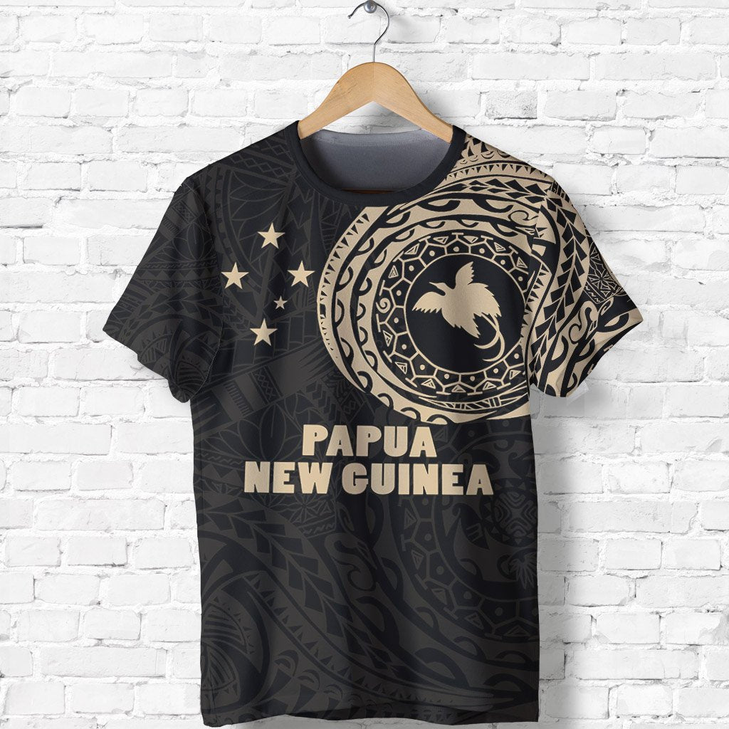 Papua New Guinea T Shirt Papua New Guinea Flag Tattoo Style Unisex Art - Polynesian Pride
