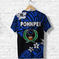 FSM Pohnpei T Shirt Unique Vibes Blue LT8 - Polynesian Pride
