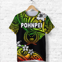 FSM Pohnpei T Shirt Unique Vibes Reggae LT8 - Polynesian Pride