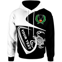 Pohnpei Custom Hoodie Street Style Unisex Black - Polynesian Pride