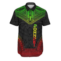 Pohnpei Polynesian Chief Shirt - Reggae Version Men Reggae - Polynesian Pride