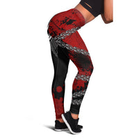 Pohnpei Polynesian Women's Leggings - Polynesian Chain Style - Polynesian Pride