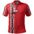 Hawaii Lahainaluna High Mix Kakau Polo Shirt LT6 Red - Polynesian Pride