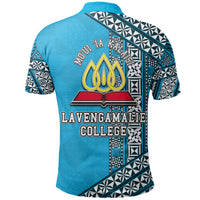 Lavengamalie College Polo Shirt Tonga Patterns Style LT6 - Polynesian Pride