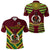 Vanuatu Special Independence Anniversary Polo Shirt Creative Style Red LT8 Unisex Red - Polynesian Pride