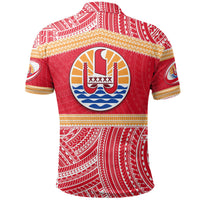 Tahiti Rugby Polynesian Patterns Polo Shirt - Polynesian Pride
