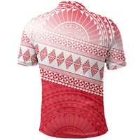 Tonga Rugby Polo Shirt Polynesian Style - Polynesian Pride
